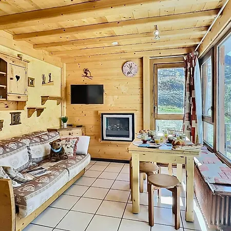 Pour 4 Avec Balcon A Tignes-le Lavachet - Fr-1-411-746 *